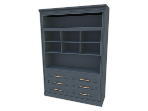 Sims 4 — Comiko Kitchen Modern Farm Cabinet Big V1 | Kitchen by Comiko — Part 1 - Modern Farm Kitchen Set is base game