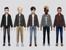 Sims 4 — Gallant Jacket Boys by McLayneSims — TSR EXCLUSIVE