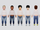 Sims 4 — Jericho Jeans Toddler by McLayneSims — TSR EXCLUSIVE