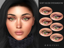 Sims 4 — Soft Nude Eyeshadow by ANGISSI — PREVIEWS MADE USING HQ MOD 6 colors