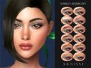 Sims 4 — Shirley Eyebrows by ANGISSI — PREVIEWS MADE USING HQ MOD Female Teen to elder