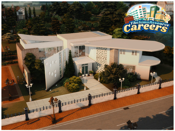 Sims 4 — MM Brindleton Pawspital by Merin_Martini — My Sims 4 lots some are inspired from random pictures that I found on