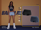 Sims 4 — Annie cotton cargo shorts by MissValentine142 — 24 Shades