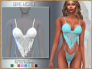 Sims 4 — MESH SWIMSUIT TOP by Sims_House — MESH SWIMSUIT TOP