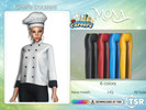 Sims 4 — Careers Chef's Trousers by Mona — -New mesh-