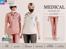 Sims 4 — MEDICAL - SCRUBS SET PANTS by linavees — New Mesh