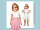 Sims 4 — Ilena Dress by lillka — 6 swatches