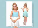Sims 4 — Irminka Dress by lillka — 6 swatches