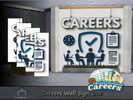 Sims 4 — Careers Wall Sign set one by Emerald — Careers wall sign is highly demanded for new startups and established
