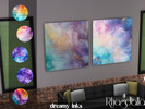 Sims 4 — Dreamy Inks by Rhagdalla — Dreamy Inks - 11 styles