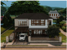 Sims 4 — MM Modern Home 2 by Merin_Martini — My Sims 4 lots some are inspired from random pictures that I found on the
