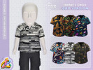 Sims 4 — Boys' SET - Boho Summer Vibes Button Downs for Infant and Child by RobertaPLobo — Boys' Boho Summer Vibes Button