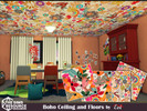 Sims 4 — Bohemian ceilings and floors by evi — Four different floors with bohemian designs. The two is especially