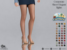 Sims 4 — Corporate Sheer Elegant Tights by LVNDRCC — Lightweight, durable and sheer tights in an array of elegant,