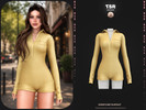 Sims 4 — Honeyline Playsuit by busra-tr — - BD1674 - 10 Swatches
