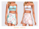 Sims 4 — Renee Dress by Black_Lily — YA, A, Teen