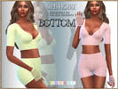 Sims 4 — WOMEN'S FITNESS BOTTOM by Sims_House — WOMEN'S FITNESS BOTTOM