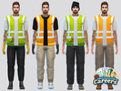 Sims 4 — Garbage Collector Shirt by McLayneSims — TSR EXCLUSIVE