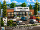 Sims 4 — Clean and Fresh Laundry by MychQQQ — Lot: 50x40