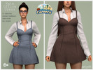 Sims 4 — Kate Office Dress by astya96cc — 20 swatches