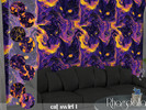 Sims 4 — Cat Swirl I by Rhagdalla — Cat Swirl I - 9 styles
