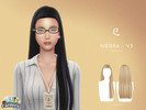 Sims 4 — Sierra Hairstyle - V3 by Enriques4 — New Mesh