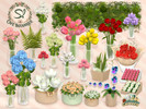 Sims 4 — Cafe Botanique Flowers N Plants - Careers by SIMcredible! — This is the second part of our Cafe Botanique
