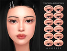 Sims 4 — Virginia Eyebrows by ANGISSI — PREVIEWS MADE USING HQ MOD Female Teen to elder