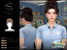 Sims 4 — S-CLUB UPDO HAIRSTYLE-Careers Collection by S-Club — sclub_ts4_hair_ 080526, UPDO HAIRSTYLE, hope you like,