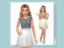 Sims 4 — Lotta Dress by lillka — 6 swatches