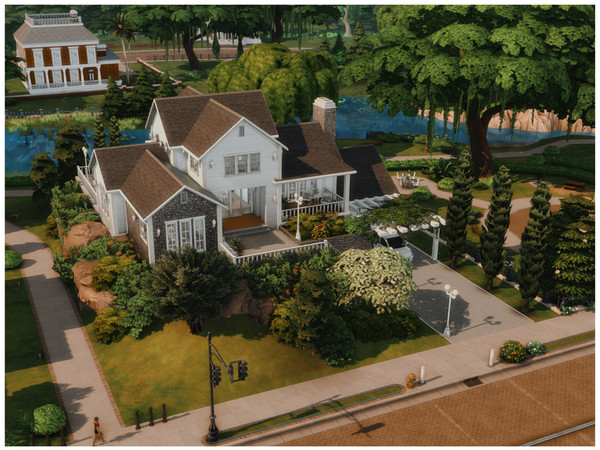 Sims 4 — MM Basic House 1 by Merin_Martini — My Sims 4 lots some are inspired from random pictures that I found on the