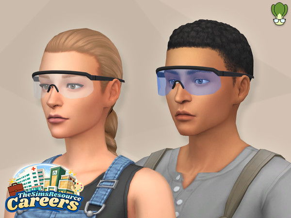 Sims 4 — Safety Glasses by kapakijo — Keep your sims safe with this dust mask & safety glasses accessories, found in