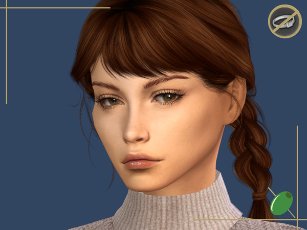 Sims 4 — Karliah 3D Lashes Rings Contradict by Pitted0live — Wispy full 3D eyelashes 2 versions