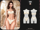 Sims 4 — SET-Bride Lingerie by busra-tr — - BD1677