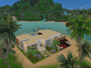 Sims 4 — Paradise Pier Luxury Villa - The Sims 4 CC Build by Darinasv — Paradise Pier Luxury Villa is a fully furnished