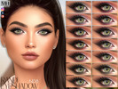 Sims 4 — Randi Eyeshadow by MagicHand — Winged Shadow Blend Makeup in 18 colors - HQ Compatible.