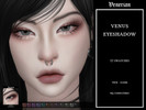 Sims 4 — Venus Eyeshadow by Venerian by Venerian — 12 swatches Teen to elder Feminine fashion choice, no gender or frame