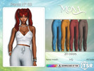 Sims 4 — Comfortable sports trousers by Mona — -New mesh-