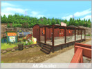 Sims 4 — THE NEW CABOOSE BAR - NO CC by MsAnuska — Come and enjoy a great time at The New Caboose Bar, an old train car