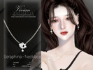 Sims 4 — Seraphina - Necklace by VivianDang — - All new meshes