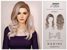 Sims 4 — Nadine Hairstyle - Style 1 by Ade_Darma — Nadine Hairstyle - Style 1 New Hair Mesh