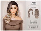 Sims 4 — Nadine Hairstyle - Style 2 by Ade_Darma — Nadine Hairstyle - Style 2 New Hair Mesh