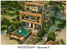 Sims 4 — Glasswood 3 by RayDesign9 — I build this lot in Windenburg, 20x30 lot size with 3 floors. This house has :