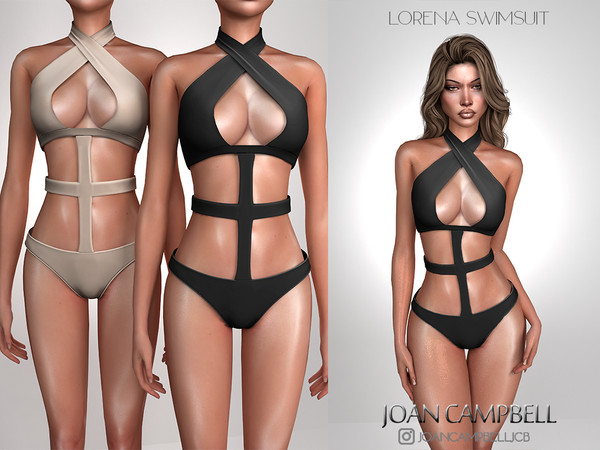 Sims 4 — LORENA SWIMSUIT by Joan_Campbell_Beauty_ — 14 swatches Custom thumbnail Original mesh