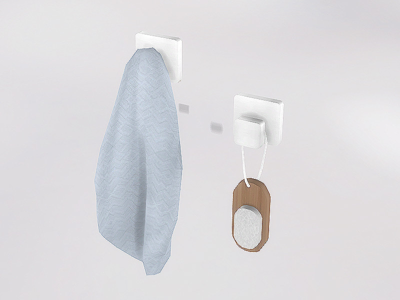 Sims 4 Elandra Bath Shower Brush by SaeraMaples
