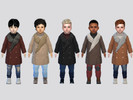 Sims 4 — Kremlin Coat Jacket Toddler by McLayneSims — TSR EXCLUSIVE