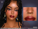 Sims 4 — Willow Nose Piercing Set by feyona — Willow Nose Piercing Set comes with 5 swatches.