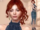 Sims 4 — Christine Chevalier by _TRASRAS — Realistic Female Sim You can easily use her for storytelling, gameplay, or