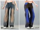 Sims 4 — Grunge Color Jeans by astya96cc — 26 swatches