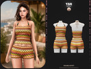 Sims 4 — SET-Solara Outfit by busra-tr — - BD1678